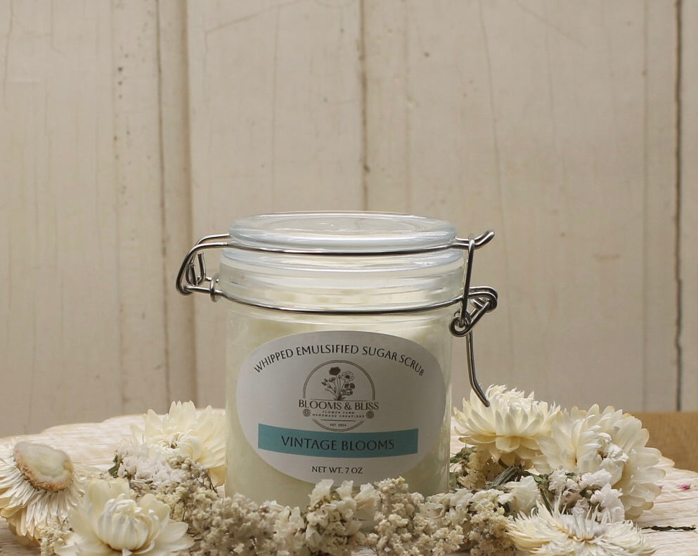 Sugar Scrub- Vintage Blooms