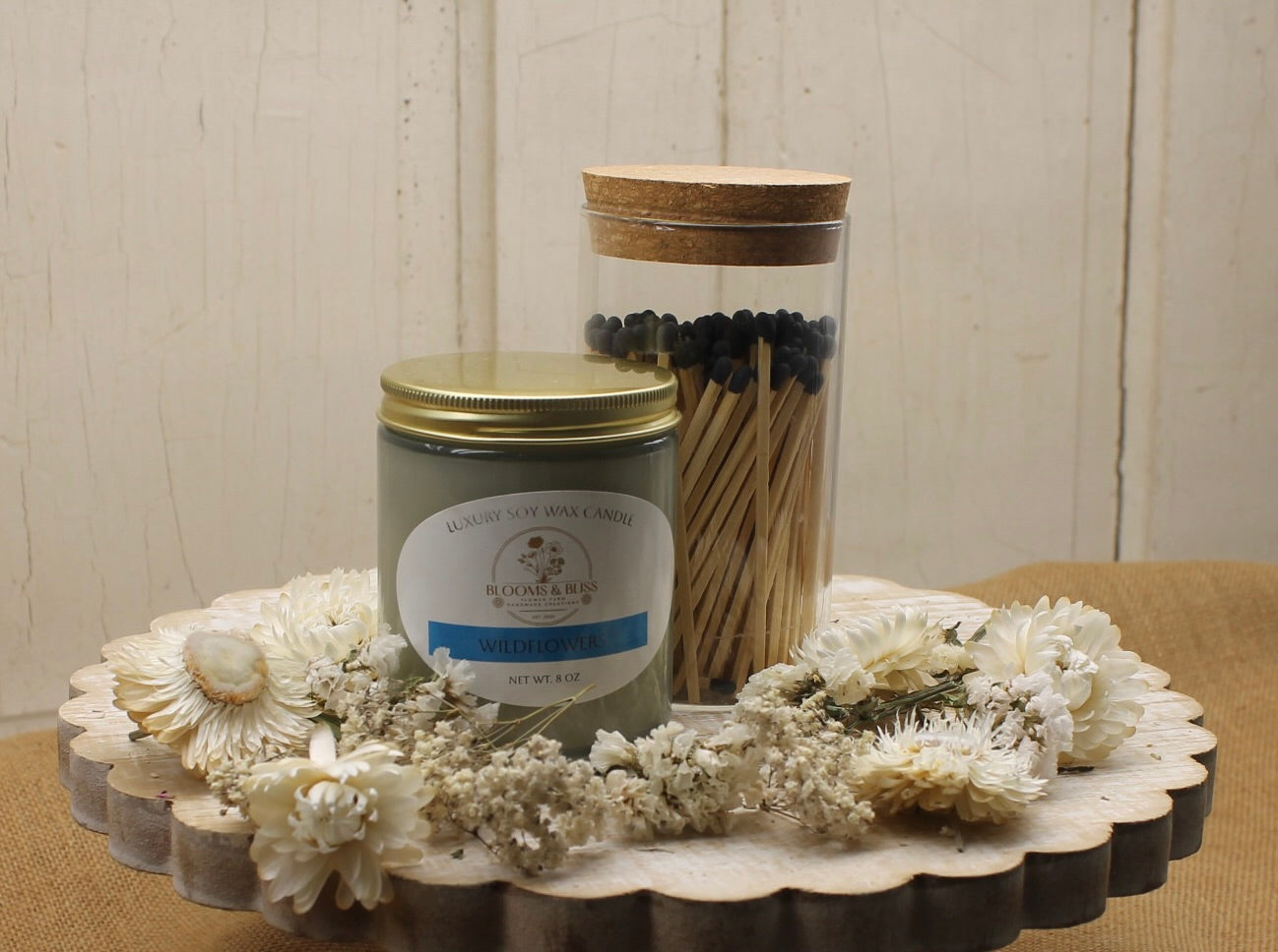 Soy Wax Candle- Wildflowers